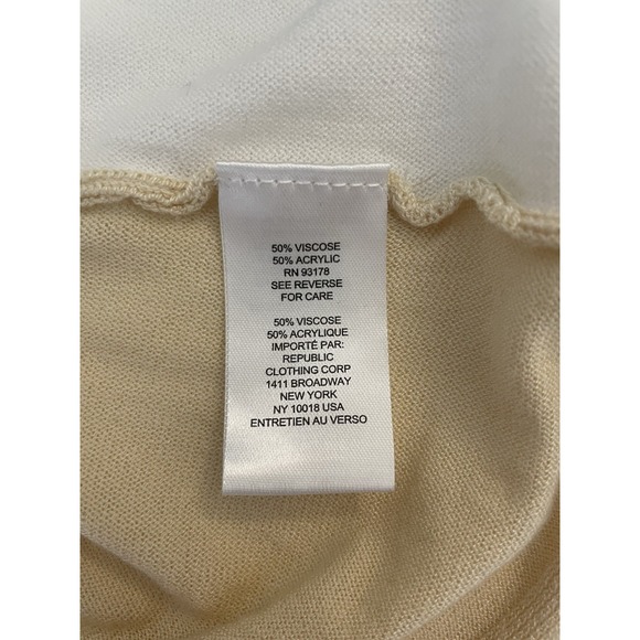 Industry Republic Clothing Shirt Mens Small S Quarter Zip Striped Knit Polo - Picture 4 of 9